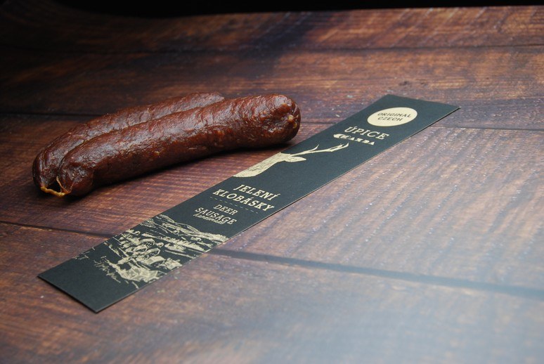 Klobáska jelení fermentovaná (0,158 kg) - Delikatesy, dárky Ostatní delikatesy