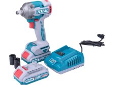 Utahovák rázový AKU 1/2", brushless, 400 Nm, 20 V Li-ion (2x), industrial