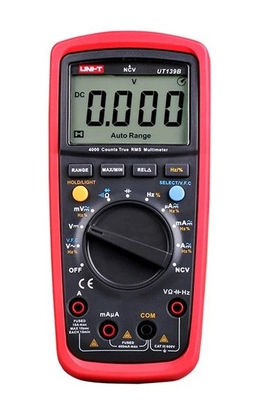 Multimetr UNI-T UT139B - Nářadí ruční a elektrické, měřidla Nářadí elektrikářské a příslušenství Šroubováky, zkoušečky elektrikářské