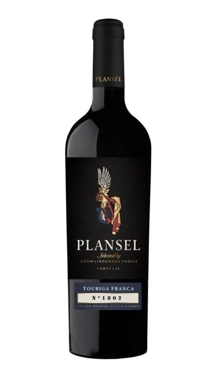 Víno VRA  Plansel Selecta C. S. Touriga Franca T 2023, 0,75 l, 14 měsíců v dubovém sudu, alk. 15 %
