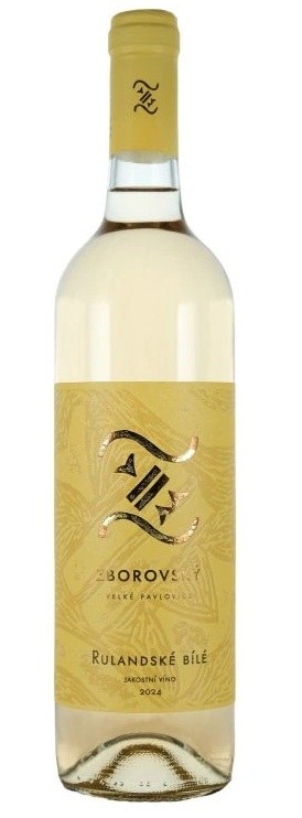 Víno Rulandské bílé 2024 jak. polosuché, 0,75 l č. š. 4124, alk. 13% Víno Rulandské bílé 2024 jak. polosuché, 0,75 l č. š. 4124, alk. 13% - Víno tiché Tiché Bílé