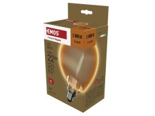 Žárovka LED Z50B11 DECO G130OA O 4 W 220 lm E27 WW