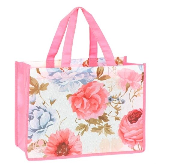 Taška ekologická se zipem KVĚTY 14 l 34 x 25 x 15 cm Taška ekologická se zipem KVĚTY 14 l 34 x 25 x 15 cm - Vybavení pro dům a domácnost Doplňky a pomůcky kuchyňské, bytové