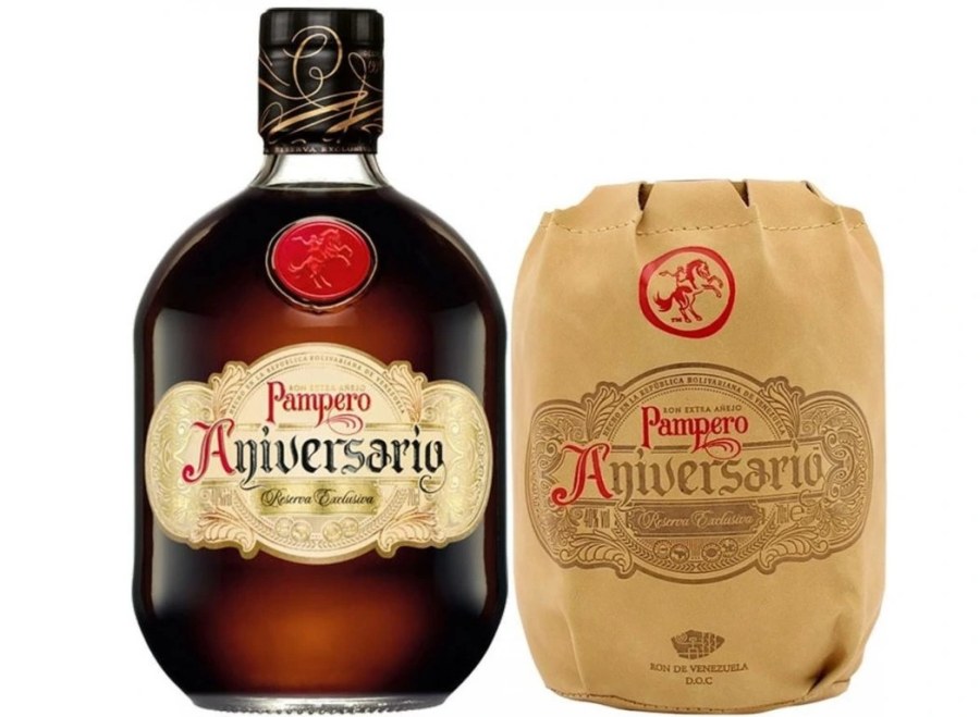 Rum Pampero Aniversario Leather Ba 0,7 l 40% - Whisky, destiláty, likéry Rum