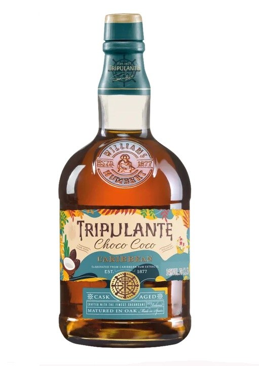 Rum Tripulante Choco Coco 0,7 l alk. 34% Rum Tripulante Choco Coco 0,7 l alk. 34% - Whisky, destiláty, likéry Rum