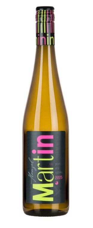 Víno Martin Bílý 2025 MZV polosladké, 0,75l, alk. 11%, č. š. 1425HA Víno Martin Bílý 2025 MZV polosladké, 0,75l, alk. 11%, č. š. 1425HA - Víno tiché Tiché Bílé