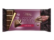 Čokoláda Cocoa travel hořká 62% 90 g