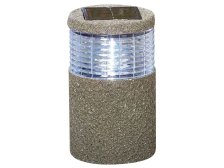 Lampa Strend Pro Garden solární, LED, imitace kamene