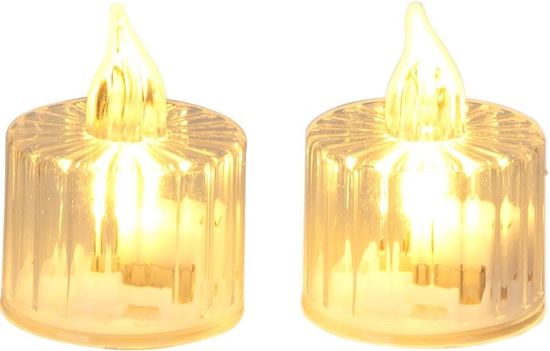 Svíčka MagicHome vánoční, LED teplá bílá, blikající, 3,6 x 5 cm - Vybavení pro dům a domácnost Svítilny, žárovky, elektrické přísl.