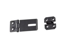 Petlice bezpečnostní zavírací C ZWK 70, 70 x 40 x 1,8 mm černá
