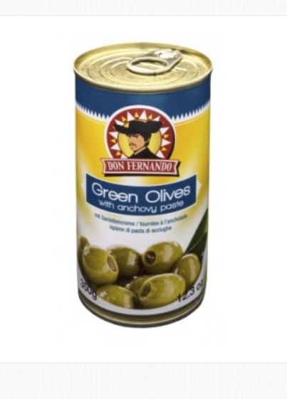 Olivy zelené s ančovičkovou pastou 350 g - Delikatesy, dárky Ostatní delikatesy