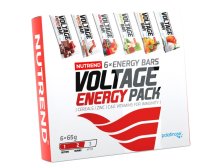 Tyčinky proteinové, dárkové balení, mix příchutí, balení 6 x 65 g, VOLTAGE ENERGY BAR