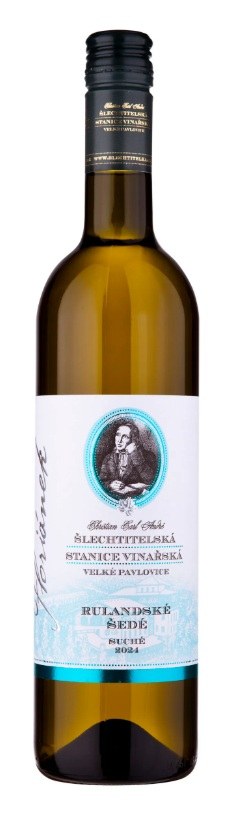 Víno Rulandské šedé 2024 MZV suché 0,75 l, č. š. 5224, alk. 13% Víno Rulandské šedé 2024 MZV suché 0,75 l, č. š. 5224, alk. 13% - Víno tiché Tiché Bílé