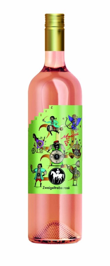 Víno Zweigeltrebe rosé 2025 MZV suché, 0,75 l, č.š. 5020 alk.11% - Víno tiché Tiché Růžové