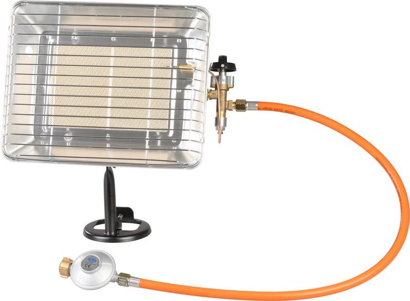 Ohřívač Strend Pro, plyn, hadice L - 0,8 m, s regulátorem - Mazací, pneu a PB technika PB technika, agregáty, přísl. Agregáty, generátory, topidla