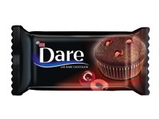 Buchtička čokoládová s třešněmi Dare 45 g