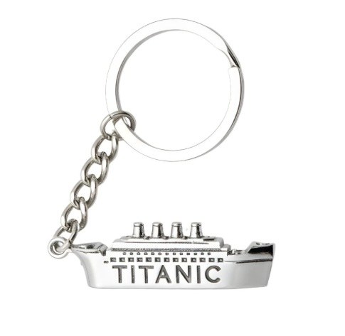Přívěsek kovový Titanic - Vybavení pro dům a domácnost Přívěsky, klíčenky, rozlišovače