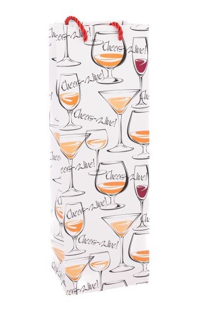 Taška papírová na víno DKTAS24036 1ks! Taška papírová na víno DKTAS24036 1ks! - Obaly na víno, příslušenství Obaly a stojany na víno