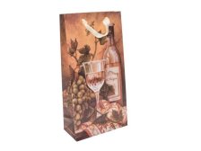 Taška papírová na 2 lahve DKVIN2001 1ks!
