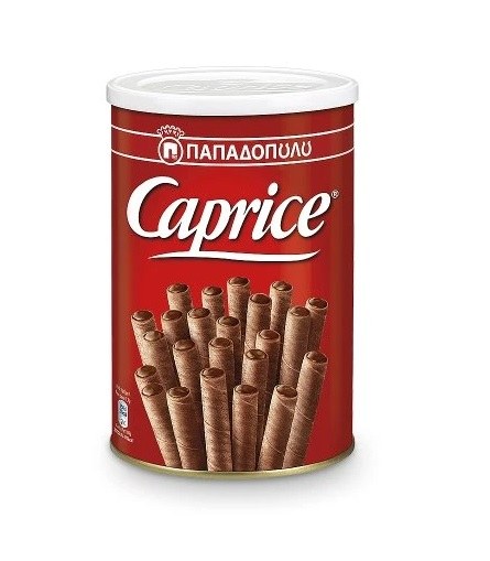 Trubičky plněné Classic 250 g Caprice Papadopoulos Trubičky plněné Classic 250 g Caprice Papadopoulos - Delikatesy, dárky Čokolády, bonbony, sladkosti