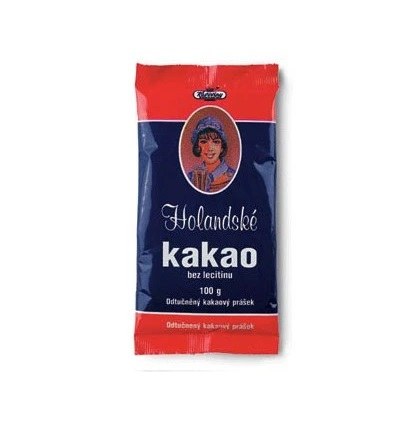 Kakao holandské v sáčku 100 g Kakao holandské v sáčku 100 g - Delikatesy, dárky Marmelády, sirupy, ostatní