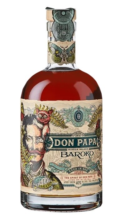 Rum Don Papa Baroko 0,7 l 40% Rum Don Papa Baroko 0,7 l 40% - Whisky, destiláty, likéry Rum