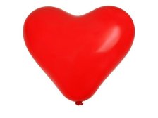 Balónek srdce 23 cm 20 ks
