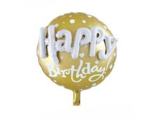 Balónek HAPPY BIRTHDAY 58 x 58 cm