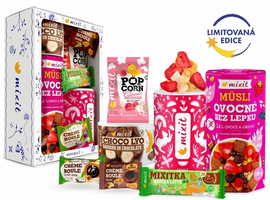 Sada vánoční dárková pro ženy 646 g MIXIT Sada vánoční dárková pro ženy 646 g MIXIT - Delikatesy, dárky Delikatesy