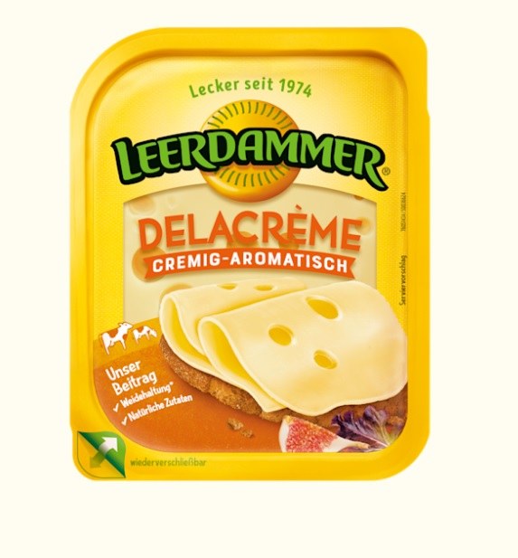 Sýr Delacréme plátky 125 g LEERDAMMER - Delikatesy, dárky Ostatní delikatesy