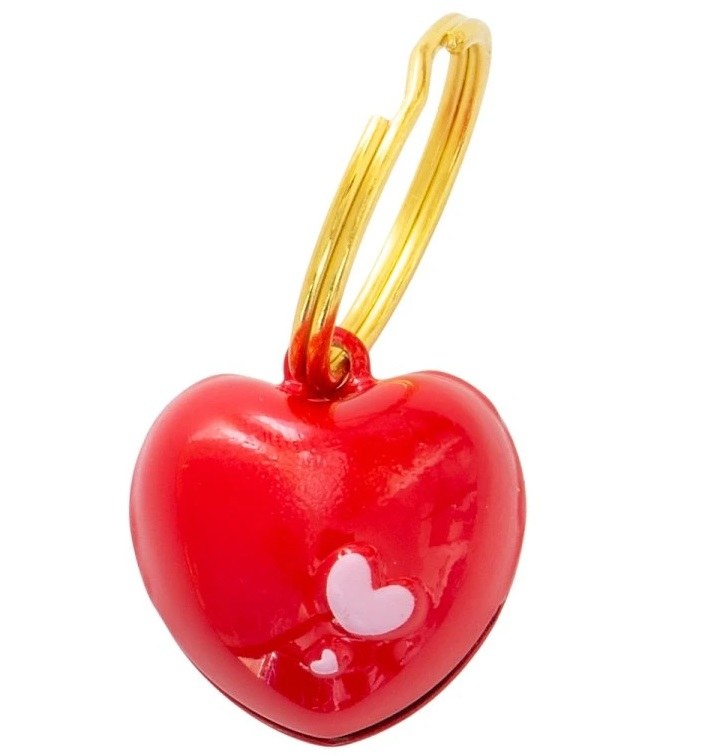 Přívěsek Rolnička srdíčko Přívěsek Rolnička srdíčko - Vybavení pro dům a domácnost Přívěsky, klíčenky, rozlišovače