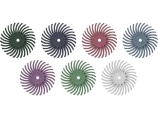 Disky radiální štětinové, sada 52 ks, P80, P120, P220, P400, P600, P1000, P2500