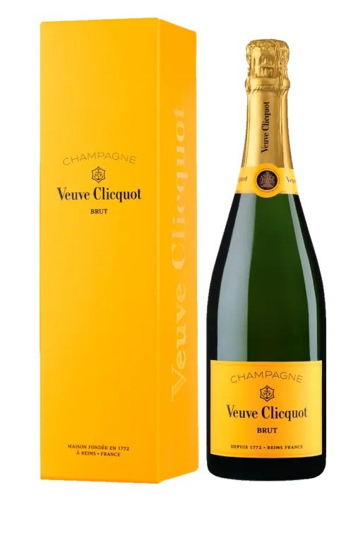 Šampus Veuve Clicquot Brut 0,75 l dárková krabice - Vína šumivá Bílé Brut