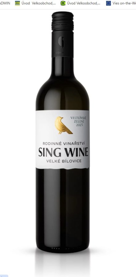 Víno Veltlínské zelené 2025 MZV suché, č. š. 27-25 0,75 l alk. 12,5% - Víno tiché Tiché Bílé