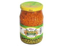 Hrášek sterilovaný s karotkou 640 g