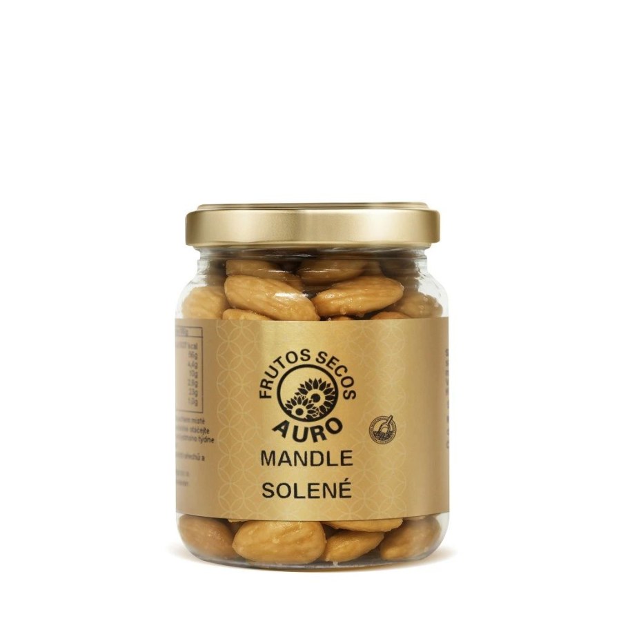 Mandle Valencia pražené solené 125 g - Delikatesy, dárky Delikatesy