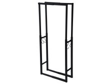 Stojan na krbové dřevo nastavitelný