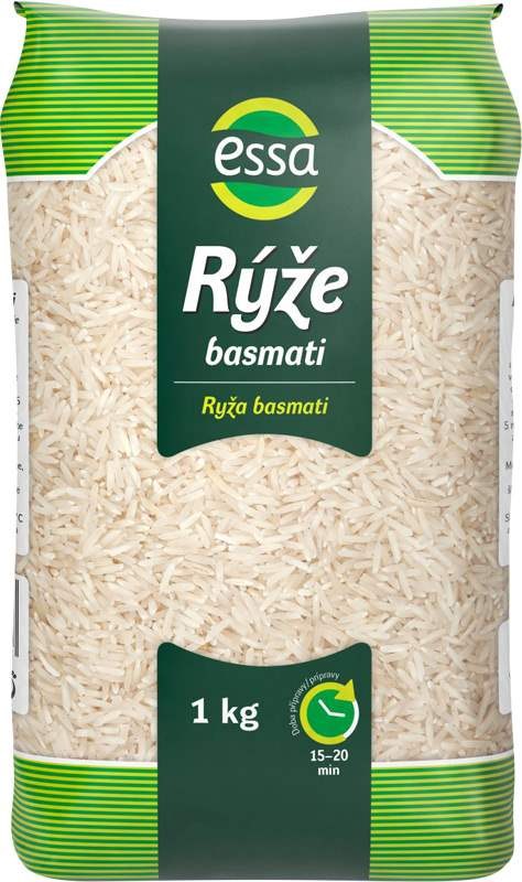 Rýže basmati 1 kg ESSA Rýže basmati 1 kg ESSA - Delikatesy, dárky Delikatesy