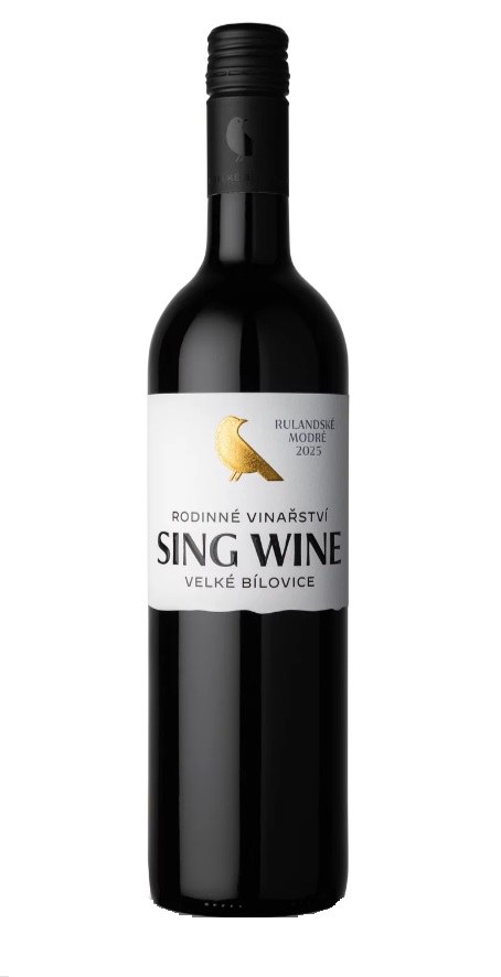 Víno Rulandské modré 2025 MZV suché, 0,75 l č. š. 40-25 alk.13% - Víno tiché Tiché Červené