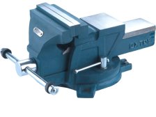 Svěrák otočný s kovadlinou 125 mm, EXTOL PREMIUM