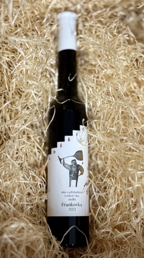 Víno Frankovka - ledové 2023 PS s přívlastkem sladké, 0, 2 l č.š. 3212 alk. 11,0% Víno Frankovka - ledové 2023 PS s přívlastkem sladké, 0, 2 l č.š. 3212 alk. 11,0% - Víno tiché Tiché Červené