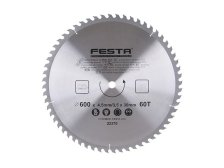 Kotouč pilový na dřevo SK 600/4,5/30 mm 60 zubů FESTA