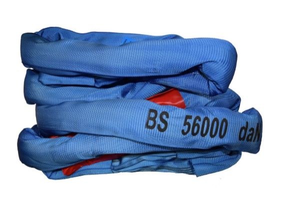 Popruh vyprošťovací, 56000 daN, délka 6 m - Zavírače, zvedací a vázací technika Lana, popruhy, šňůry, motouzy