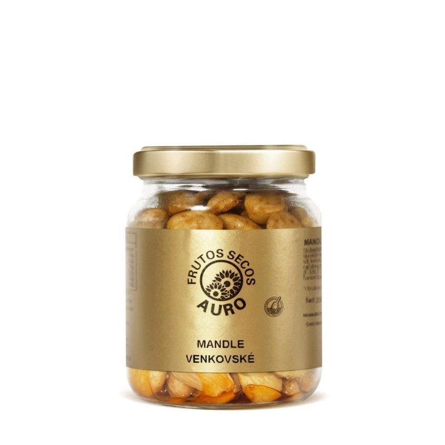 Mandle pražené venkovské s cibulkou, rajčaty a česnekem 125 g - Delikatesy, dárky Delikatesy