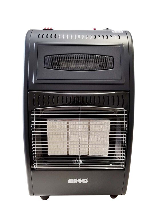 Kamna kombinovaná plynová 4,2 kW a elektrická 1,5 kW s ventilátorem MAGG - Vybavení pro dům a domácnost Grily, krby, kamna a příslušenství