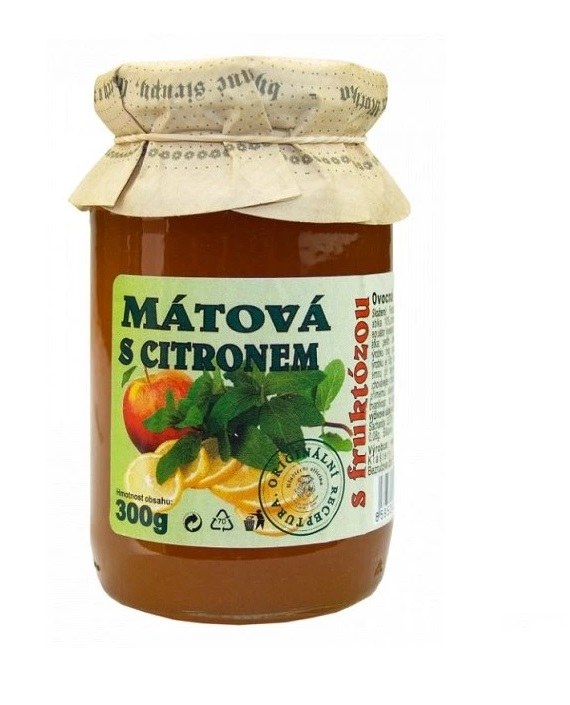 Džem máta s citronem 300 g, KLAOF Džem máta s citronem 300 g, KLAOF - Delikatesy, dárky Marmelády, sirupy, ostatní