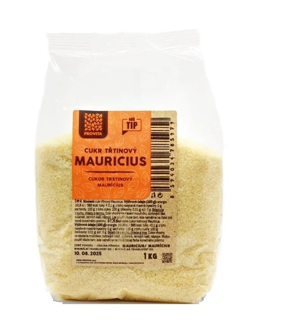Cukr třtinový světlý 1 kg PROVITA