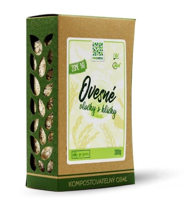 Vločky ovesné s klíčky 300 g BIO PROVITA Vločky ovesné s klíčky 300 g BIO PROVITA