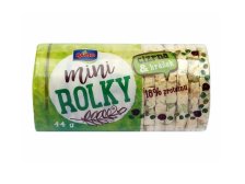 Rolky mini cizrna+hrášek bezlepkové 44 g RACIO