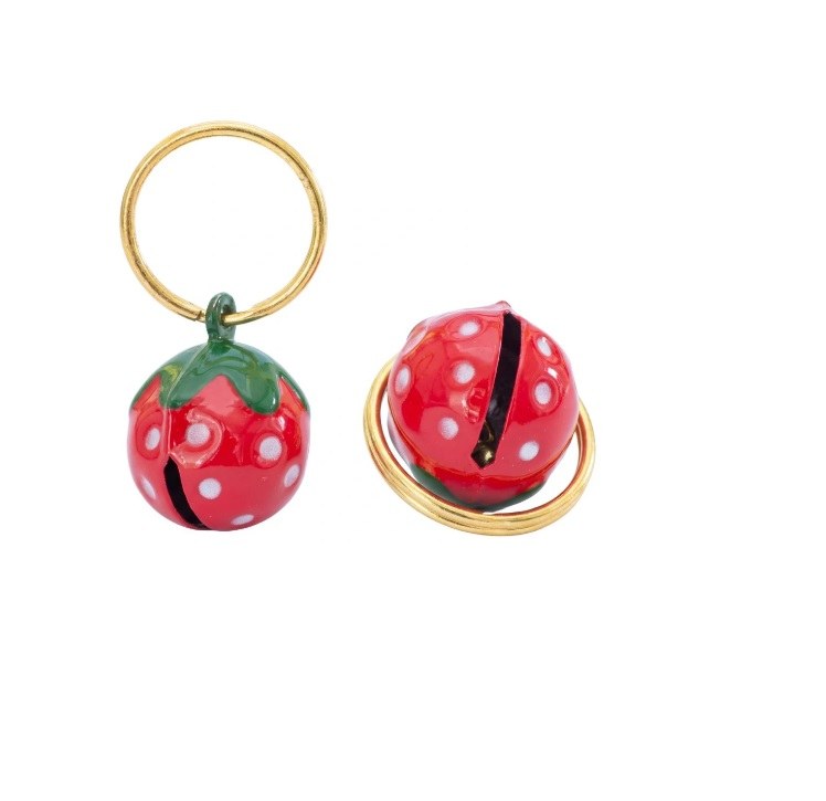 Přívěsek Jahoda rolnička - Vybavení pro dům a domácnost Přívěsky, klíčenky, rozlišovače